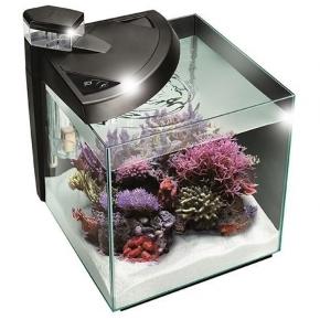 Аквариум Newa More reef NMO 30R Daylight LED, 28 л, с фильтром, скиммером, нагревателем и освещением рассвет-закат, черный NEW VERSION