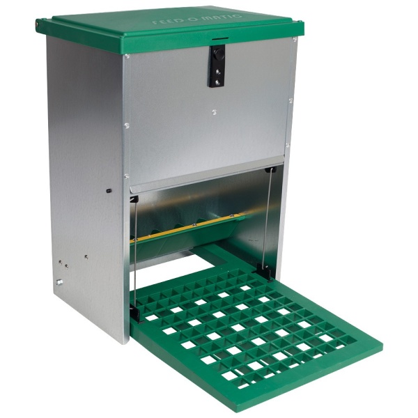 Кормушка педальная Feed-O-Matic 12 кг для кур