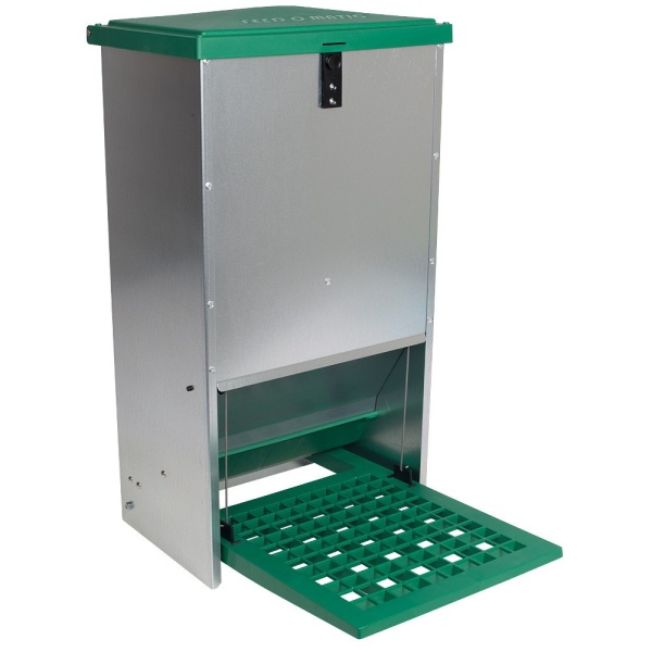 Кормушка педальная Feed-O-Matic 20 кг для кур